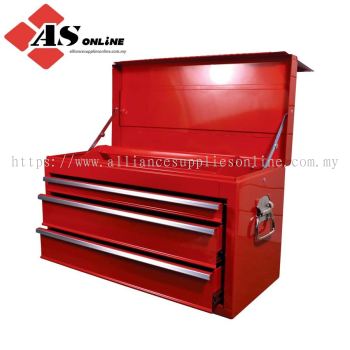 KENNEDY Tool Chest, Classic Red, Red, Steel, 3-Drawers, 385 x 690 x 315mm, 45kg Capacity / Model: KEN5945200K