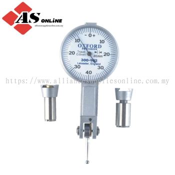 OXFORD Lever Dial Gauge 0.8mmx0.01mmx0-40-0 / Model: OXD3009020K