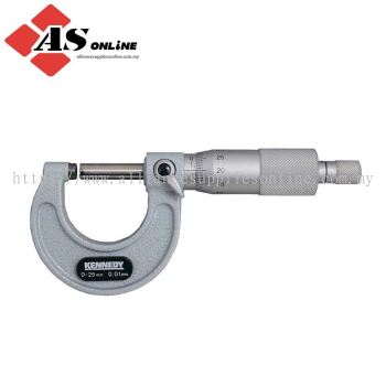 KENNEDY 0-25mm External Micrometer / Model: KEN3350010K