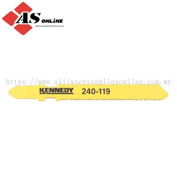 KENNEDY High Carbon Steel (HCS) Jigsaw Blades for Wood and Wood Based Products (Type T119A) PKT-5 / Model: KEN2401190K