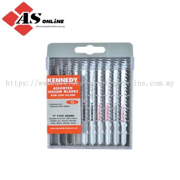 KENNEDY Assorted Set Of Jigsaw Blades (PK-10) / Model: KEN2405620K