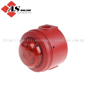 EATON Fulleon, Solista Maxi Series Red Flashing Beacon 60V dc, LED Bulb Surface, IP65 / Model: ASRC811020FULL-0081 / 811020FULL-0081