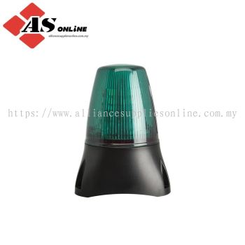 MOFLASH LEDA100 Series Green Beacon-Buzzer Combination, IP65 30V ac/dc Surface, Wall 80 dB @ 1m / Model: ASRCLEDA100-02-04 / LEDA100-02-04