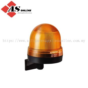 WERMA 223 Series Yellow Continuous Beacon 230V, Filament Bulb Wall, IP65 / Model: ASRC223.300.00 / 223.300.00