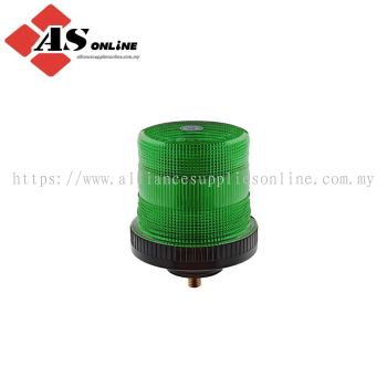 VLCB Series Green Flashing LED Beacon 110V, LED Bulb Base, IP67 / Model: ASRC239-9238 / 239-9238