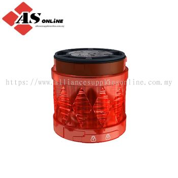 SCHNEIDER ELECTRIC XVU Series Red Flashing Effect Mounting Base, LED Bulb 24V ac/dc, AC/DC, IP65 / Model: ASRCXVUC44 / XVUC44