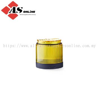 AUER SIGNAL PC7DC Series Yellow Steady Effect Beacon Module, LED Bulb 24V ac/dc, AC/DC, IP67, IP66 / Model: ASRC910017405 / 910017405