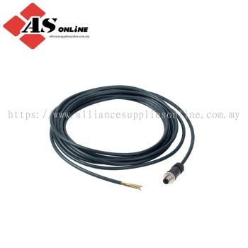 WERMA Black Cable Assembly for use with White Incandescent Bulb / Model: ASRC960.860.01 / 960.860.01