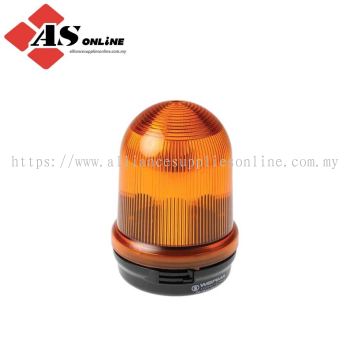 WERMA BM 826 Series Yellow Steady Beacon 24V ac/dc, Incandescent Bulb Tube, Bracket, Base, IP65 / Model: ASRC826.300.00 / 826.300.00