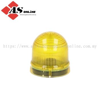 LOVATO 8LB6 Series Yellow Steady Beacon 240V ac/dc, Filament Bulb, IP54 / Model: ASBS8LB6EL5 / 8LB6EL5