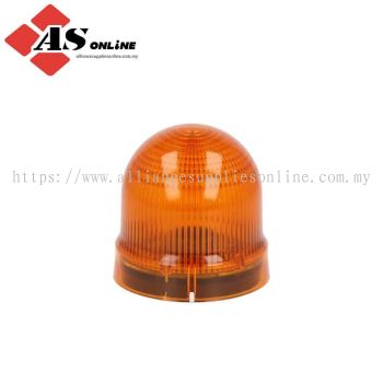 LOVATO 8LB6 Series Orange Steady Beacon 240V ac/dc, Filament Bulb, IP54 / Model: ASRC8LB6EL1 / 8LB6EL1