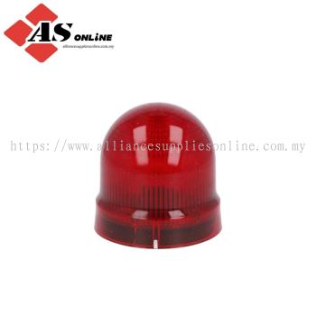 LOVATO 8LB6 Series Red Steady Beacon 240V ac/dc, Filament Bulb, IP54 / Model: ASRC8LB6EL4 / 8LB6EL4