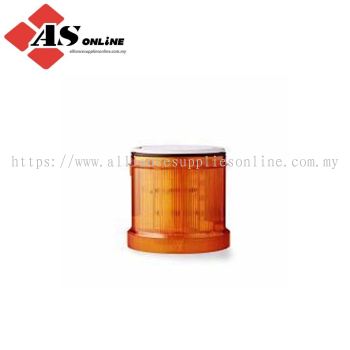 AUER SIGNAL ECO Series Orange Flashing Beacon 24V, LED Bulb Tube, IP66 / Model: ASRC900021405 / 900021405