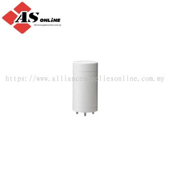 PATLITE LR5 Series White Steady Effect Mounting Base, LED Bulb 24V dc, DC, IP65 / Model: ASRCLR5-02WJNW / LR5-02WJNW