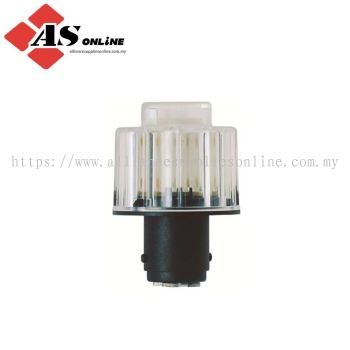 WERMA 956 Series Yellow Continuous Effect LED Bulbs, LED Bulb 24V, AC/DC / Model: ASRC956.300.75 / 956.300.75