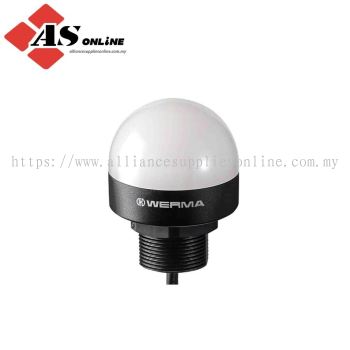 WERMA MC55 Series Clear Multiple Beacon 24V, LED Bulb Built-In, IP65 / Model: ASRC240.210.55 / 240.210.55