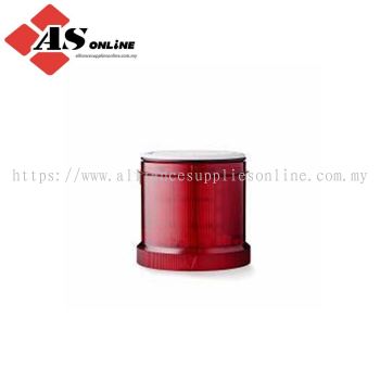 AUER SIGNAL ECO Series Red Flashing Beacon 120V, LED Bulb Tube, IP66 / Model: ASRC900022310 / 900022310