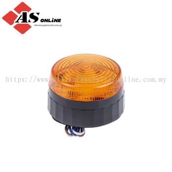 LLP Series Amber Flashing Beacon 100V ac, LED Bulb Screw, IP67 / Model: ASRC907-5977 / 907-5977