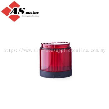 AUER SIGNAL PC7DF Series Red Double Flashing, Flashing, Steady, Strobe Effect Beacon Module, LED Bulb 24V ac/dc, AC/DC, / Model: ASRC910022405  / 910022405