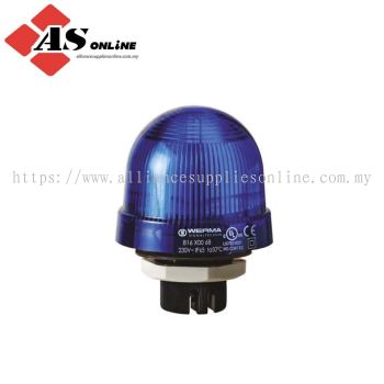WERMA EM 815 Series Blue Steady Beacon 24V ac/dc, Incandescent Bulb Panel, IP65 / Model: ASRC815.500.00 / 815.500.00