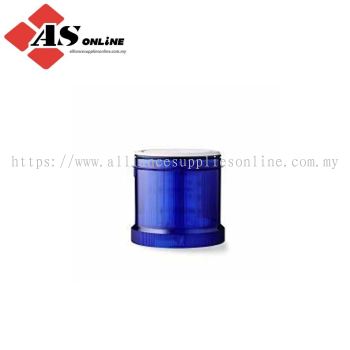 AUER SIGNAL ECO Series Blue Flashing Beacon 24V, LED Bulb Tube, IP66 / Model: ASRC900025405 / 900025405