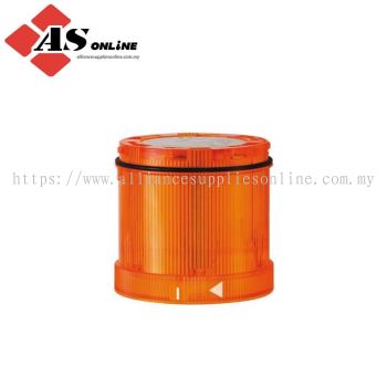 WERMA 644 Series Yellow Flashing Effect Beacon Unit, LED Bulb 230V ac, AC, IP65 / Model: ASRC644.310.68 / 644.310.68