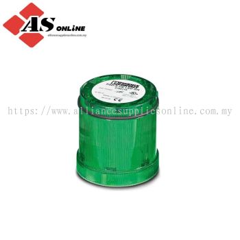 PHOENIX CONTACT Green LED Bulbs, LED Bulb 24V, AC/DC, IP65 / Model: ASRC2700119 / 2700119