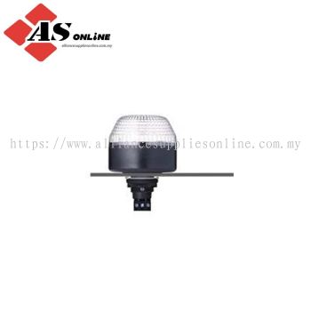 AUER SIGNAL M22 Series Clear Steady, Flashing Beacon 120V, LED Bulb Panel, IP65 / Model: ASRC800504310 / 800504310
