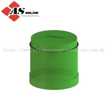SIEMENS SIRIUS Series Green Steady Effect Flashing Light Element, LED Bulb 230V ac/dc, AC/DC, IP65 / Model: ASRC8WD4400-1AC / 8WD4400-1AC