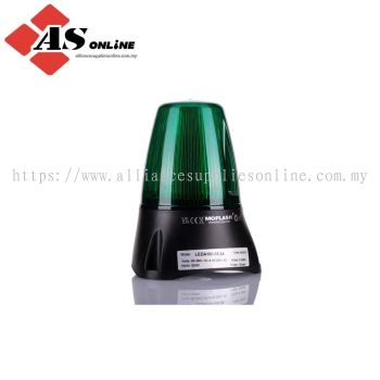 MOFLASH LEDA100 Series Green Beacon-Buzzer Combination, IP65 285V ac Surface, Wall 80 dB @ 1m / Model: ASRCLEDA100-05-04 / LEDA100-05-04