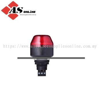 AUER SIGNAL IBM Series Red Flashing, Steady LED Beacon 240V ac, LED Bulb, IP65 / Model: ASRC801502313 / 801502313