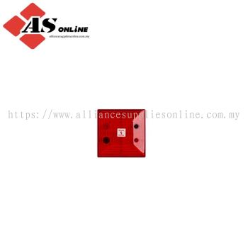 CLIFFORD & SNELL  SD40 Series Red Static Effect LED Beacon, LED Bulb 85V ac/dc, AC/DC, IP65 / Model: ASRC245461 / 245461