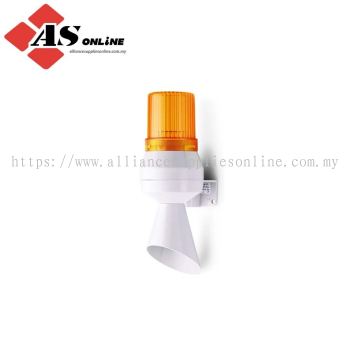 AUER SIGNAL KLL Series Amber Beacon-Sounder Combination, IP43 230V ac Vertical 92 dB @ 1m / Model: ASRC710111113 / 710111113