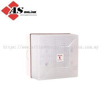 CLIFFORD &amp; SNELL  FL40 Series Opal Flashing Beacon 230V ac, Xenon Bulb Wall, IP65 / Model: ASRCFL40/N50/O/WN / FL40/N50/O/WN