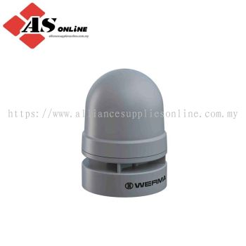 WERMA EvoSIGNAL Mini Series Electronic Sounder Ceiling 24V, IP66 95 dB @ 1m, AC/DC, 2-Tone / Model: ASRC160.700.75 / 160.700.75