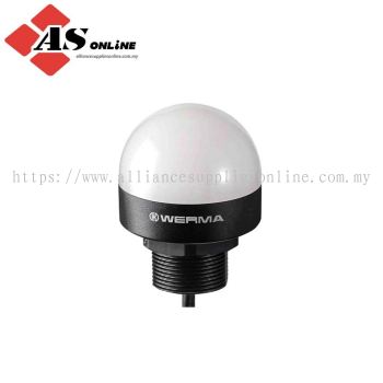 WERMA MC55 Series Clear Steady Beacon 24V, LED Bulb Built-In, IP65 / Model: ASRC240.220.55 / 240.220.55