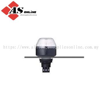 AUER SIGNAL M22 Series Clear Flashing, Steady Beacon 12V, LED Bulb Panel, IP65 / Model: ASRC801504404 / 801504404
