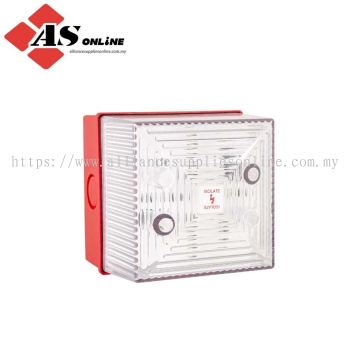 CLIFFORD & SNELL FL40 Series Clear Flashing Beacon 265V ac, Xenon Bulb Wall, Conduit, Bulkhead Mount, IP65 / Model: ASRCFL40/N50/C/RN / FL40/N50/C/RN