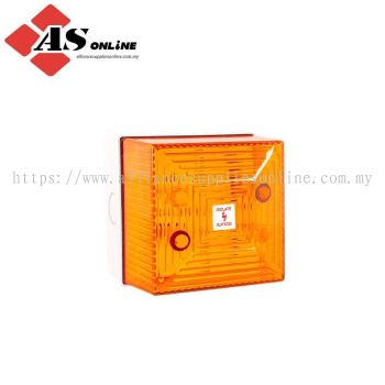 CLIFFORD & SNELL FL40 Series Amber Flashing Beacon 230V ac, Xenon Bulb Wall, IP65 / Model: ASRCFL40/D50/A/WN / FL40/D50/A/WN
