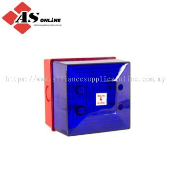 CLIFFORD & SNELL SD40 Series Blue Static Beacon 28.5V dc, LED Bulb Wall, IP65 / Model: ASRCSD40/DL/B/25 / SD40/DL/B/25