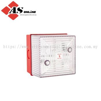 CLIFFORD &amp; SNELL SD40 Series Clear Static Beacon 28.5V dc, LED Bulb Wall, IP65 / Model: ASRCSD40/DL/C/25 / SD40/DL/C/25