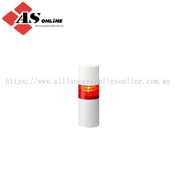 PATLITE LR6 Series Red Signal Tower Buzzer, 1 Lights 24V Direct Mount / Model: ASRCLR6-102WJNW-R / LR6-102WJNW-R