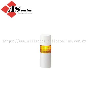 PATLITE LR6 Series Amber Signal Tower Buzzer, 1 Lights 24V Direct Mount / Model: ASRCLR6-102WJNW-Y / LR6-102WJNW-Y