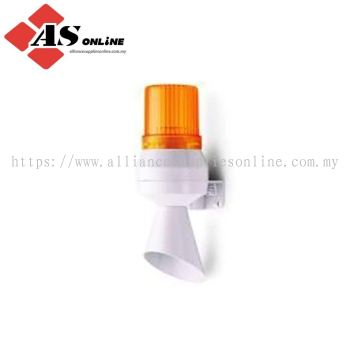 AUER SIGNAL K Series Orange Beacon, IP43 24V dc 92 dB @ 1m / Model: ASRC710011005 / 710011005