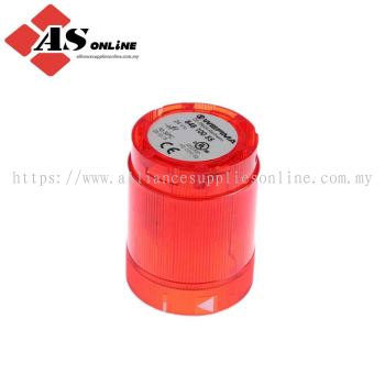 WERMA 848 Series Red Steady Effect Beacon Unit, LED Bulb 24V ac/dc, AC/DC, IP54 / Model: ASRC848.100.55 / 848.100.55