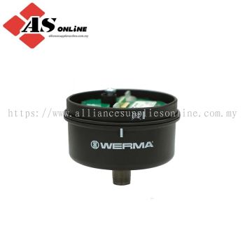 WERMA KS71 Series Black Terminal Element 32V, DC, IP65 / Model: ASRC640.870.00 / 640.870.00