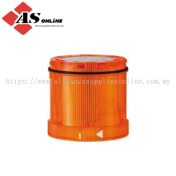WERMA 842 Series Yellow Flashing Effect Beacon Unit, Xenon Bulb 230V ac, AC, IP54 / Model: ASRC842.300.68 / 842.300.68