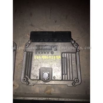 VOLKSWAGEN AUDI 1.4 ENGINE CONTROL UNIT 03C 906 027 BH & 03C906027BH MED17.5.5