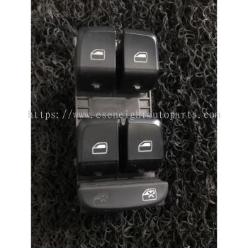 AUDI A4 / A5 / Q5 MAIN POWER WINDOW CONTROL SWITCH