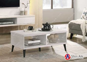 CT01-5(KD) (3'ft) White Pine Modern Contemporary Coffee Table